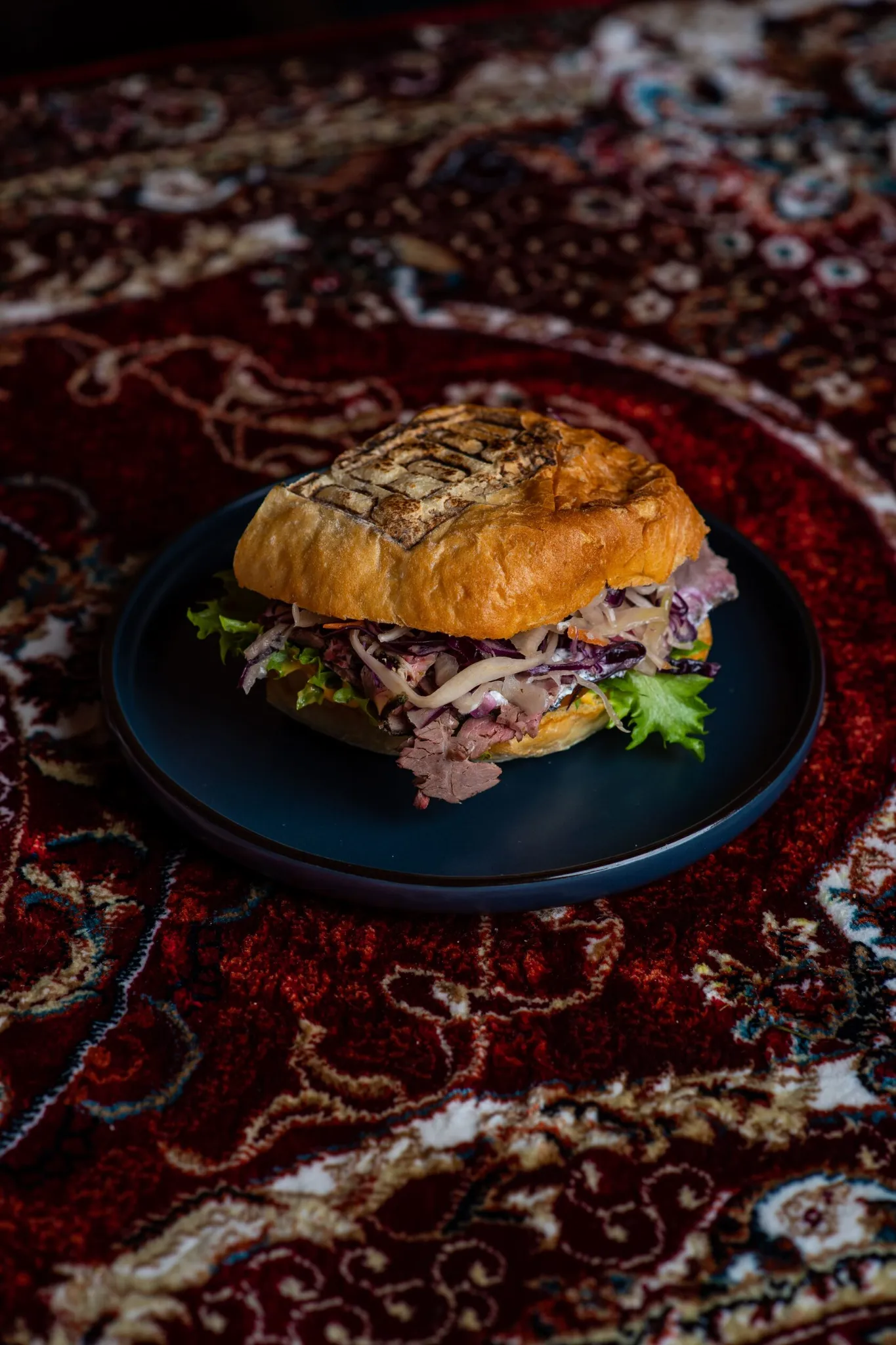 Сэндвич с брискетом (острый)